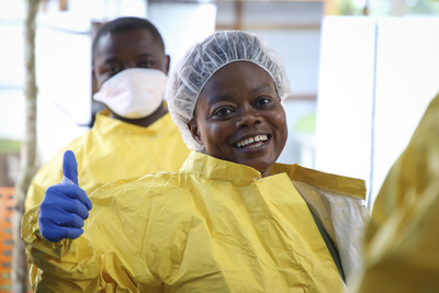 Training per il trattamento dell'ebola
