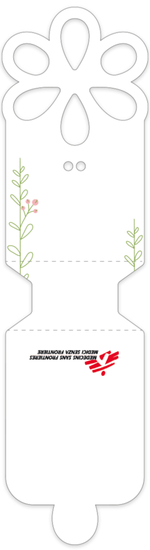 Bomboniera solidale Fiore Gialla
