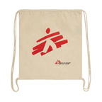 Zainetto ecru con logo MSF