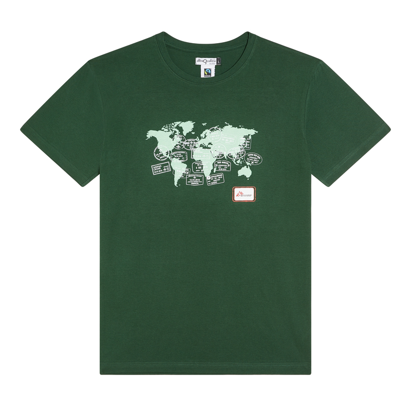 T-shirt unisex VISAS verde