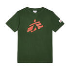 T-shirt unisex verde foresta Omino