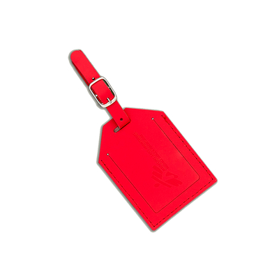 Silver Buffalo Etichetta Bagaglio Ufficiale Deadpool - Rossa, Identifica La Tua Valigia Con Stile