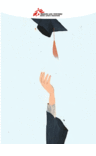 Cartolina Virtuale Solidale  – Tocco di Laurea 
