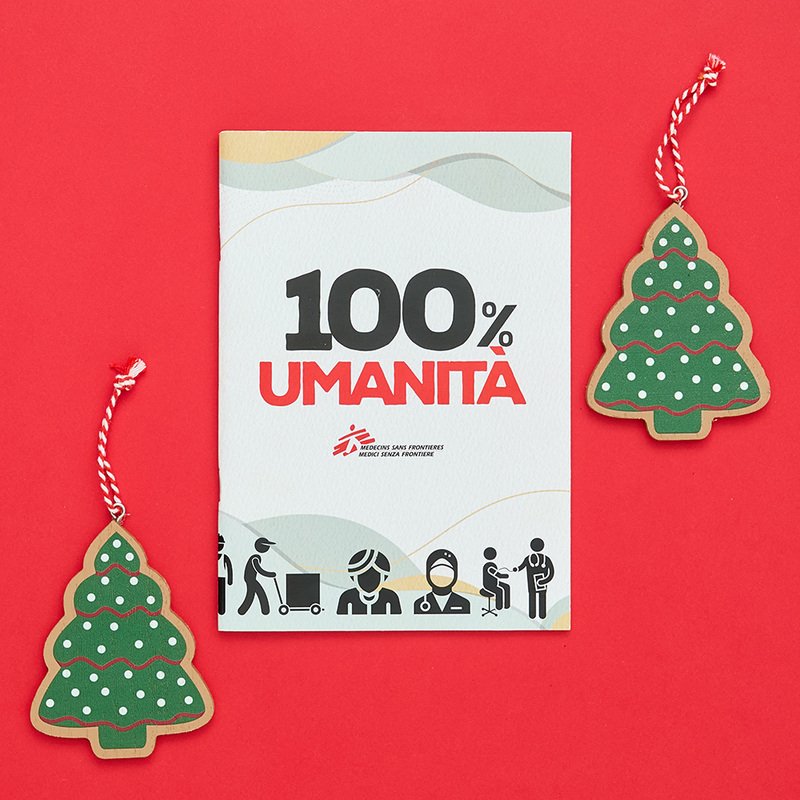 Quaderno A5 MSF 100% Umanità