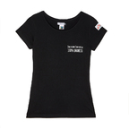 T-shirt donna nera Senza Etichette
