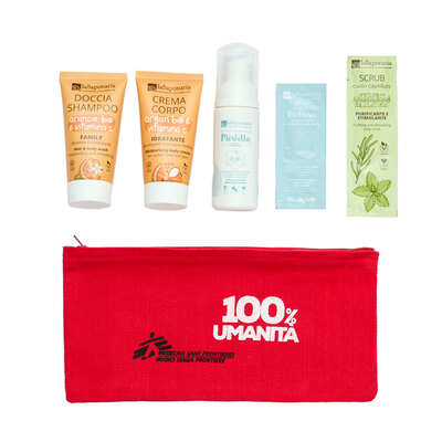 Kit regalo prodotti da viaggio
