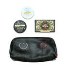 Pochette regalo con sapone, scrub e crema corpo