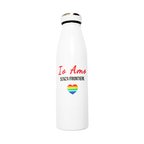 Borraccia in acciaio inox Io Amo senza frontiere