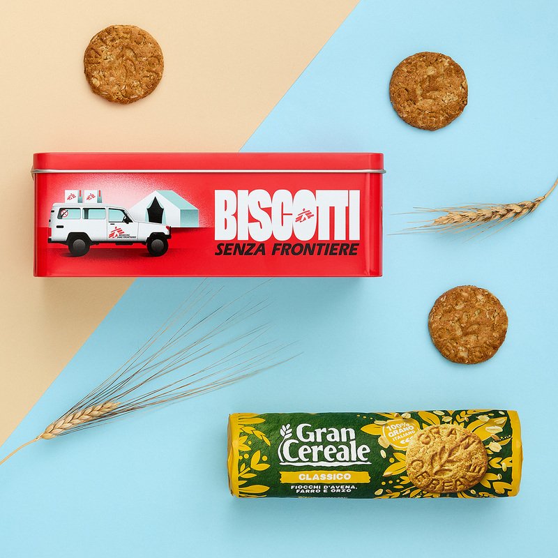 Scatola Biscotti Senza Frontiere gusto classico



