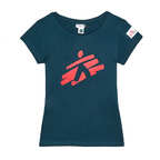T-shirt donna blu baltico Omino