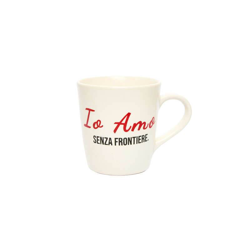 Tazza solidale Io Amo senza frontiere